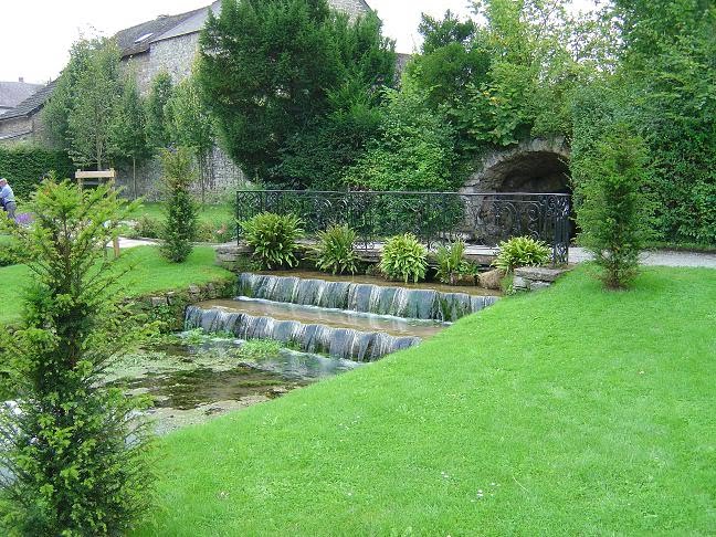 jardins annevoie cascades fontaines 