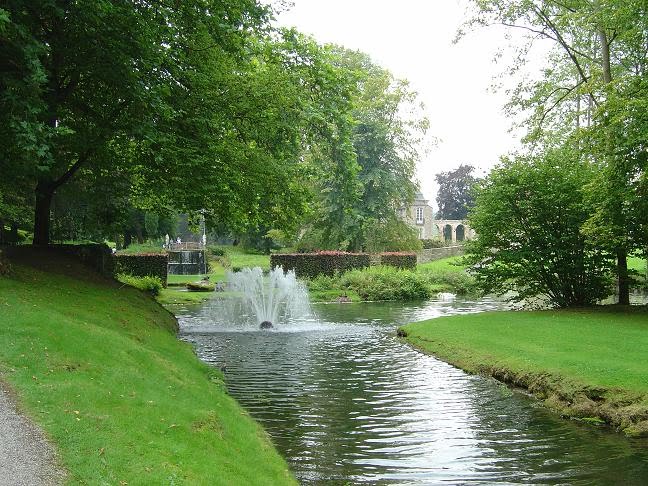 jardins annevoie cascades fontaines 